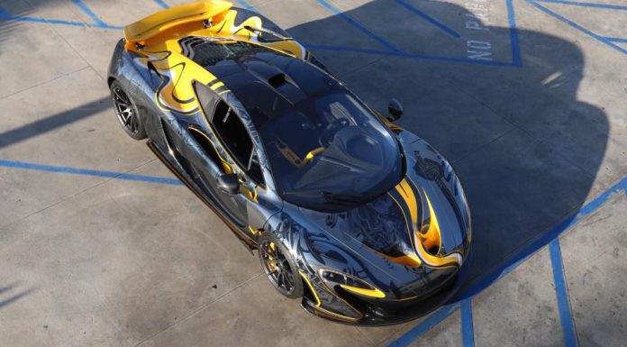 Custom Wrapped McLaren P1 by StickerCity 