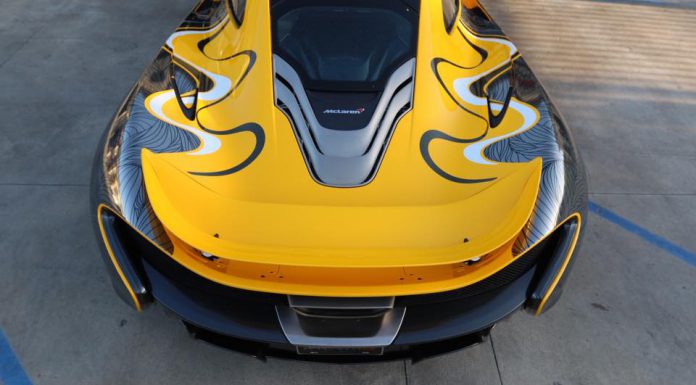 McLaren P1 art wrap