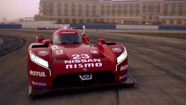 Nissan GT-R LM Nismo testing