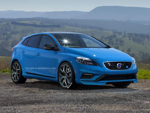 Volvo V40 Polestar Render