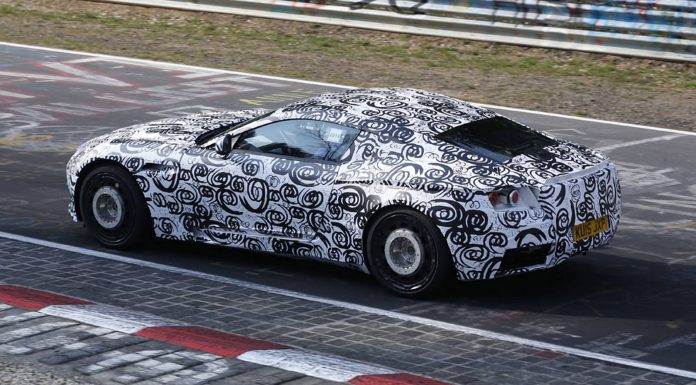 2017 Aston Martin DB11 Spy Shots 