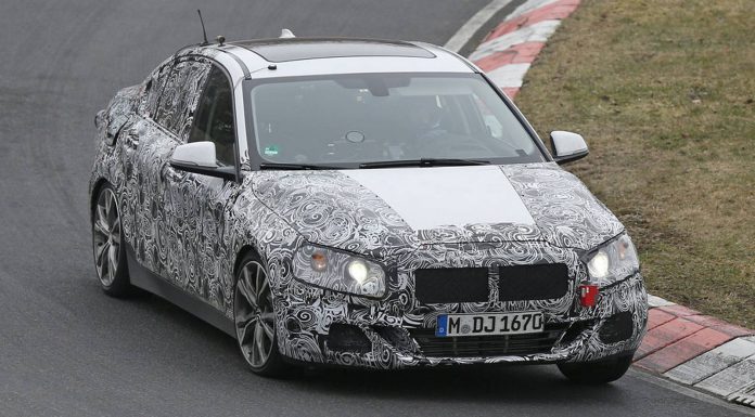 Upcoming BMW 1-Series Sedan Spy Shots