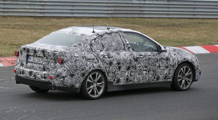 BMW 1-Series Sedan Spy Shots at the Nurburgring 