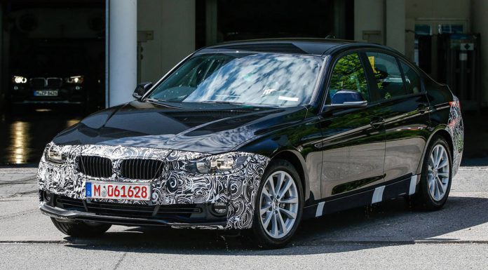 New BMW 3-Series Facelift Spy Shots with Less Camo
