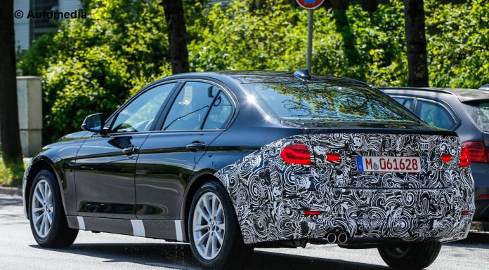 BMW 3-Series Facelift rear 