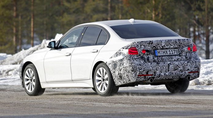 BMW 3-Series M-Sport Package Facelift Rear