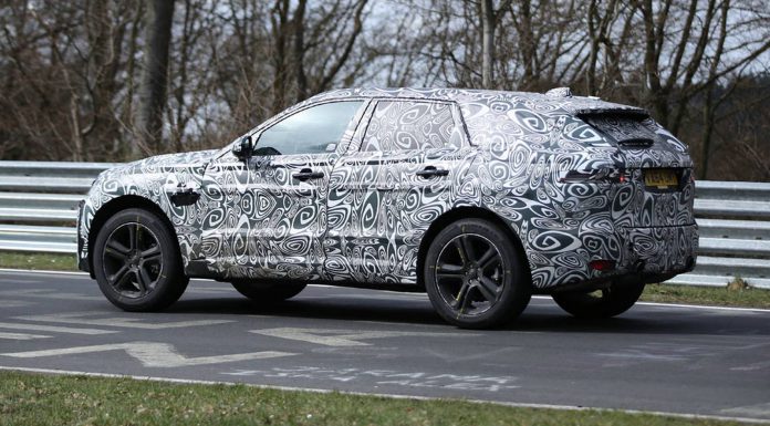 Jaguar F-Pace Spy Shots Emerge at the Nurburgring 