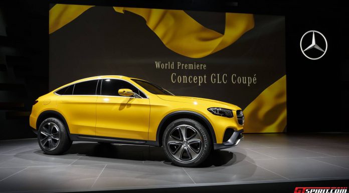 Mercedes-Benz Concept GLC Coupe Side