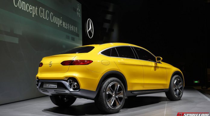 Mercedes-Benz Concept GLC Coupe Rear