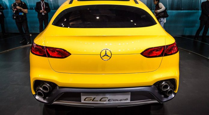 Mercedes-Benz GLC Coupe Concept at the Shanghai Motor Show 2015