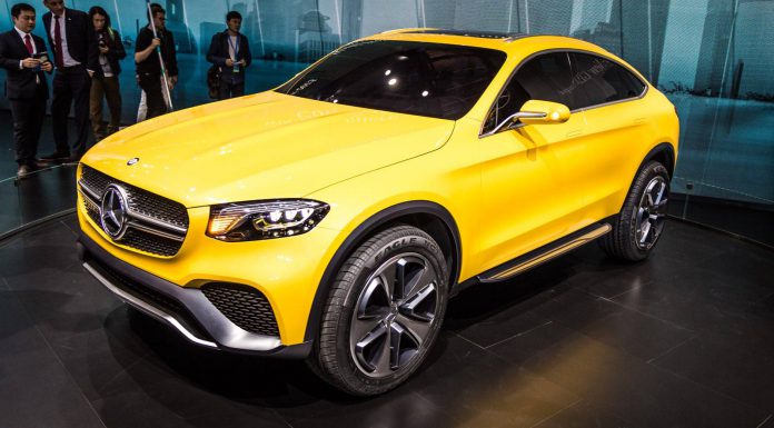 Mercedes-Benz GLC Coupe Concept at the Shanghai Motor Show 2015