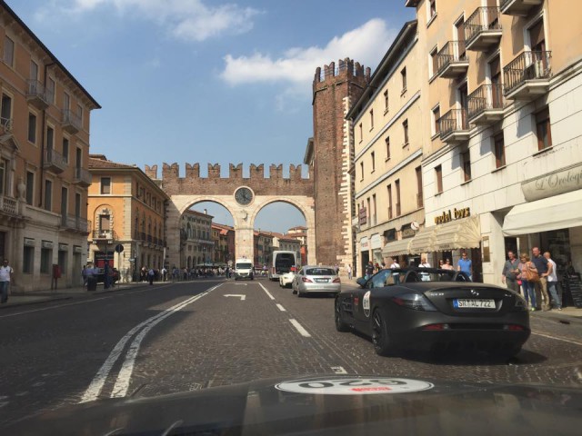 Mille Miglia 2015 Verona Checkpoint