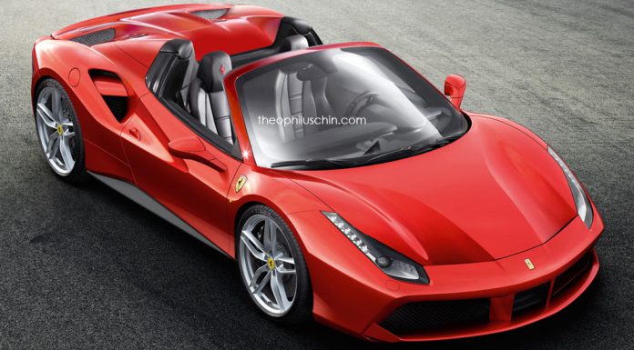 Ferrari 488 GTS Spider could debut at Frankfurt 2015