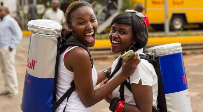 2015 Nairobi Auto Festival Redbull Girls