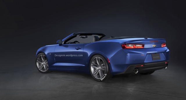 Chevrolet Camaro Convertible rear