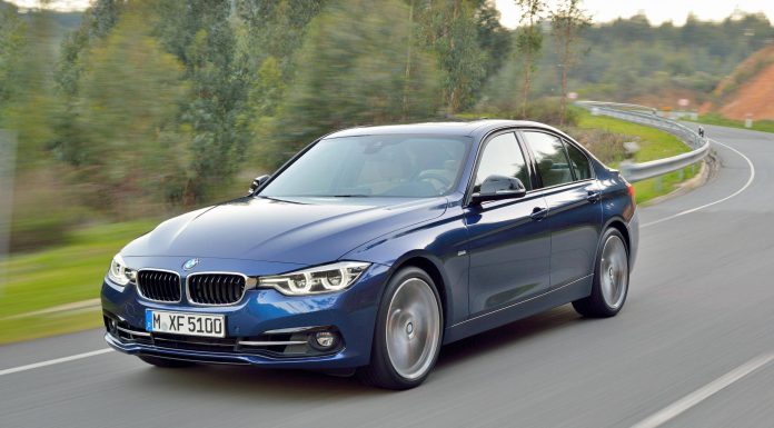 2016 BMW 3-Series Blue 