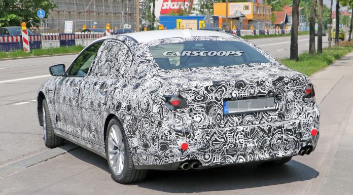 Next-gen BMW M5 spied testing