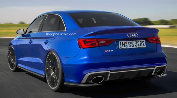 Audi RS3 Sedan back