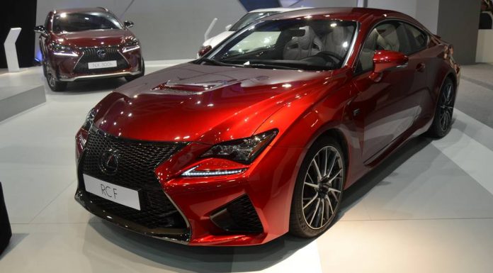 Barcelona Auto Show 2015 Lexus RC F