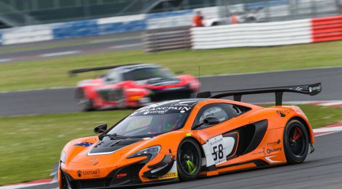 Blancpain GT: McLaren 650S GT3 Scores Maiden Win at Silverstone 