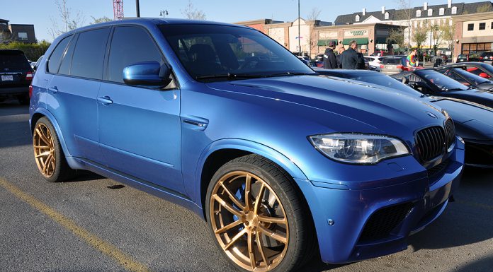 BMW X5M on PUR wheels