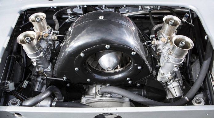 Bonhams Moss Porsche RS61 engine