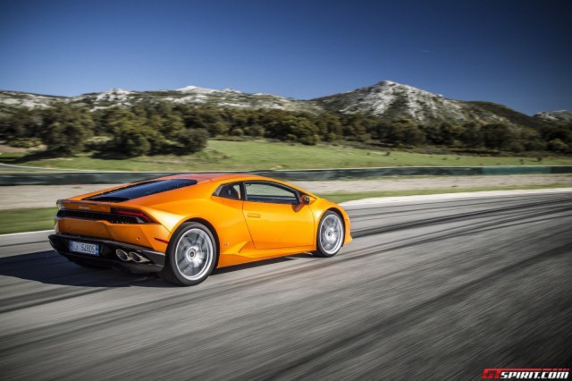 Lamborghini Huracan Rear View