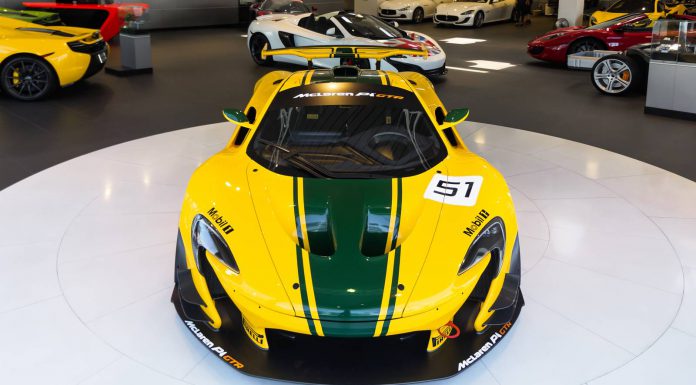 McLaren P1 GTR Showcased at McLaren Newport Beach 