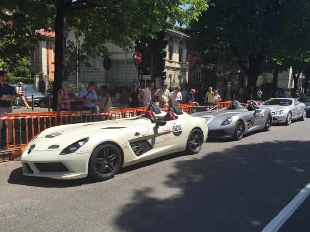 Mercedes-Benz SLR Stirling Moss McLaren Mille Miglia 2015