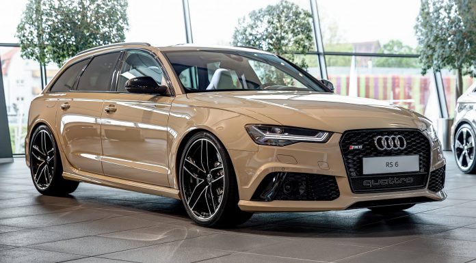 Mocha Latte Audi RS6 Avant by Audi Exclusive 