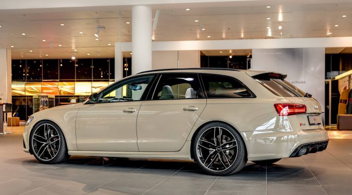 Mocha Latte Audi RS6 Avant Side