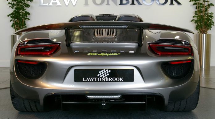 Porsche 918 Spyder for sale rear