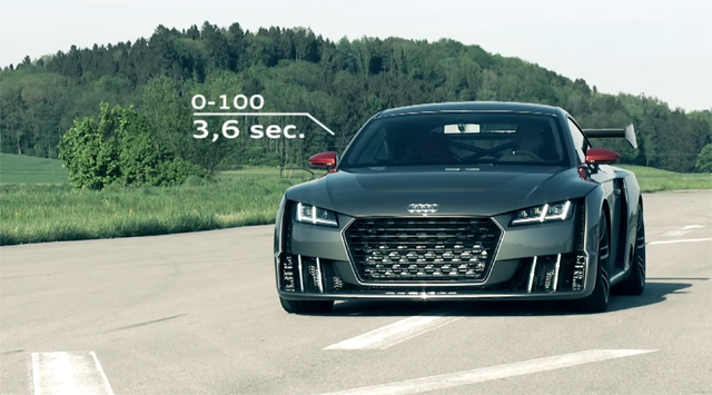 Audi TT Clubsport Turbo Concept video