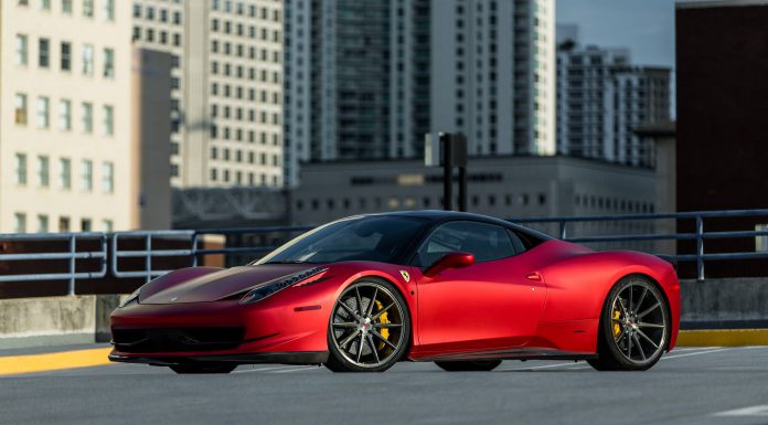 Vossen Wheels Ferrari 458 Italia Matte Red