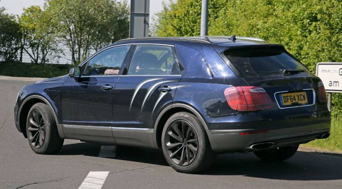 Bentley Bentayga SUV rear