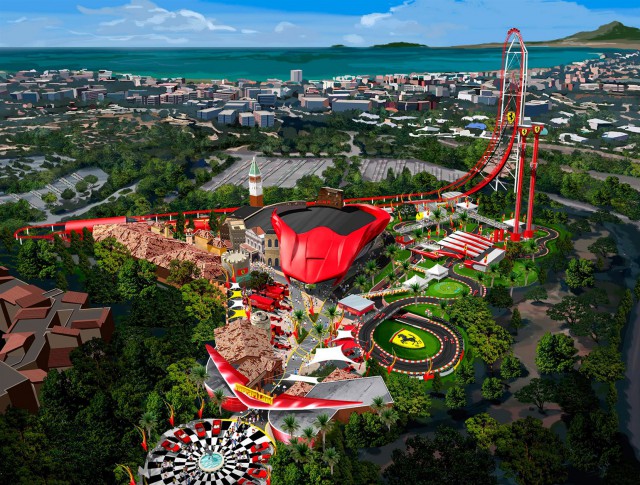 Ferrari Land in Spain opening in 2016