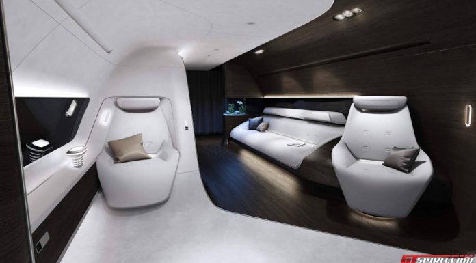 Mercedes-Benz Design Airplane Private Jet Interior