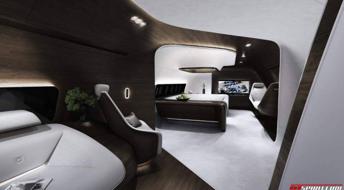Mercedes-Benz Design Private Jet Interior Boeing 737 Airbus A320