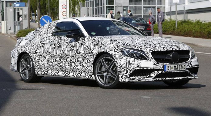 2016 Mercedes-AMG 63 Coupe Spy Shots Emerge Again 
