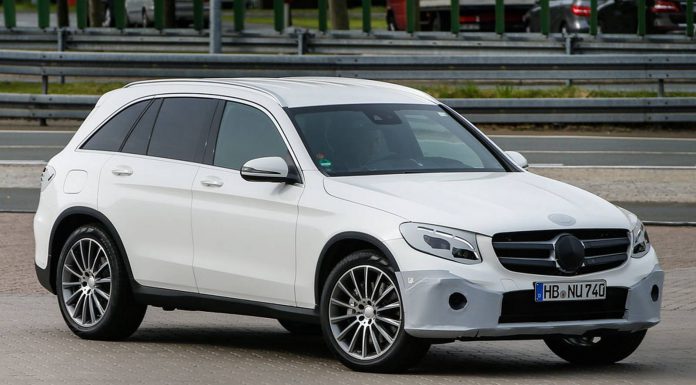 2016 Mercedes-Benz GLC Spy Shots Front 