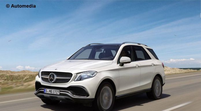 Mercedes-Benz GLE rendering