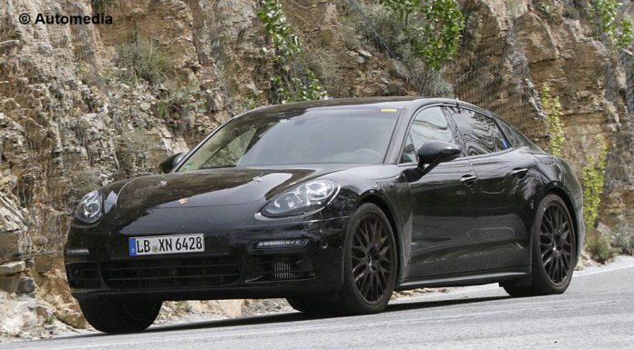 2017 Porsche Panamera Hybrid Spy Shots 