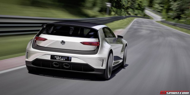 Volkswagen Golf GTE Sport Concept back