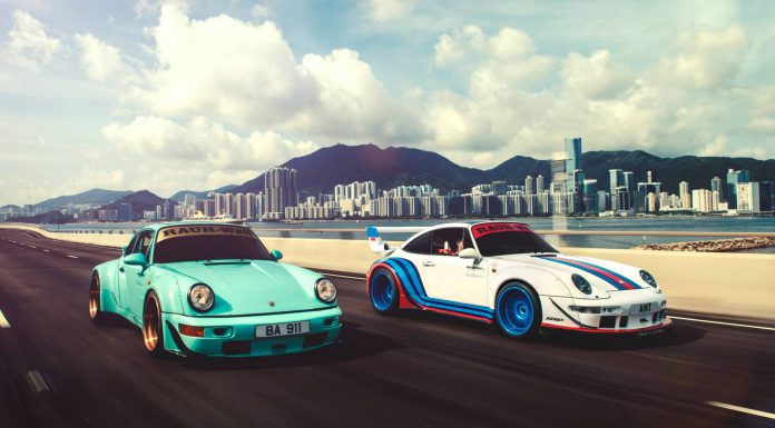 Photo of the Day: Double RWB Porsche 911 in Hong Kong 