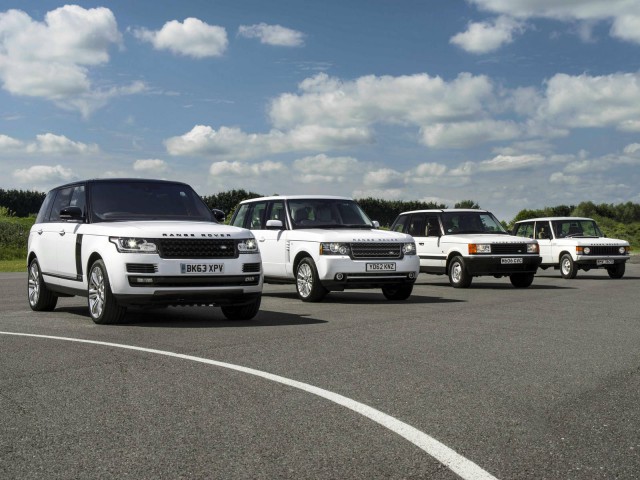 Range Rover Celebrates 45th Birthday - Four Generations of Luxury