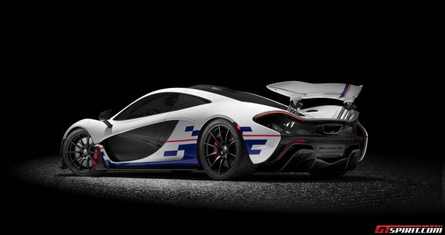 MSO McLaren P1 Alain Prost Edition Rear