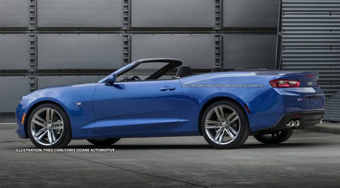 Chevrolet Camaro Convertible rendering