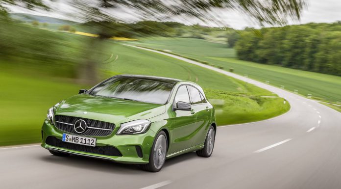 Mercedes-Benz A-Class facelift front