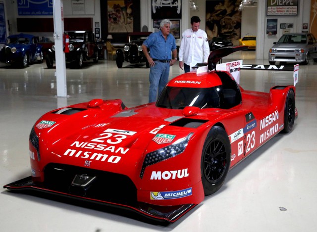 Video: Nissan GT-R LM NISMO Pays Jay Leno a Visit