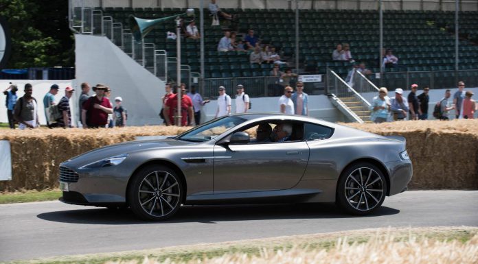 Aston Martin DB9 GT side